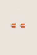 Coral and Crystal Aurore Earrings
