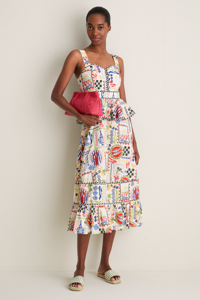 Coral Breeze Clutch