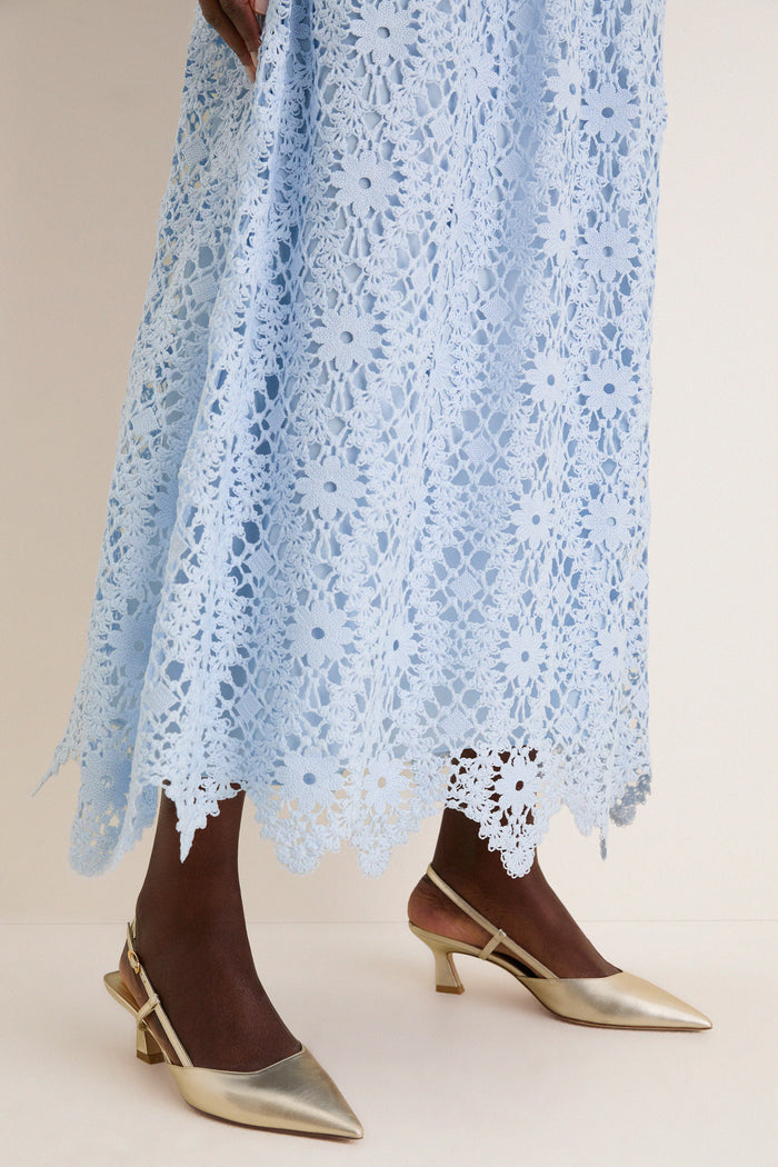 Cornflower Dove Maxi Dress