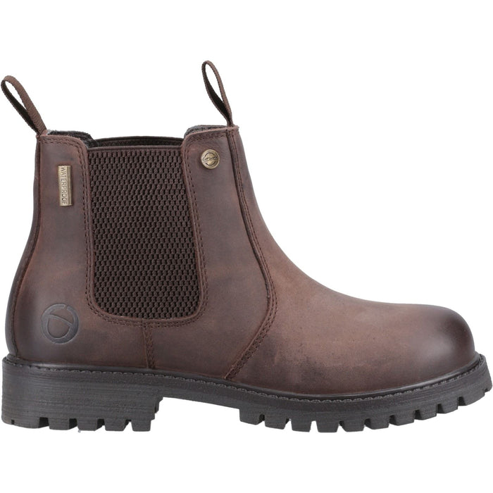 Cotswold Kids Aston Pull On Dealer Boot Brown