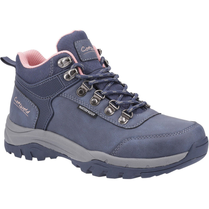 Cotswold Womens Overbury Hiking Boots Navy
