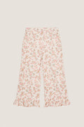 Cream Carnation Florali Pants