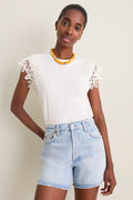Cream Gwen Tee