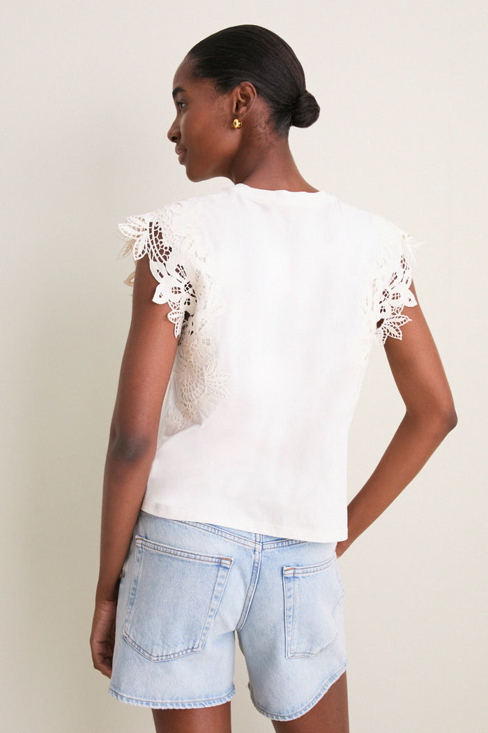 Cream Gwen Tee