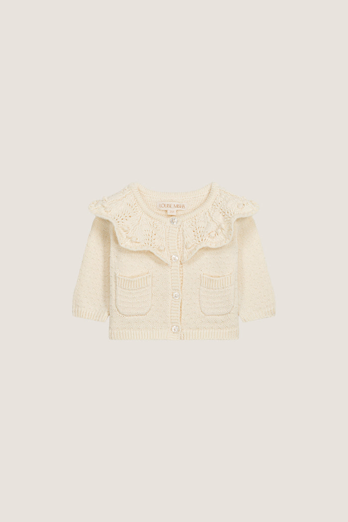 Cream Williane Cardigan and Leggings