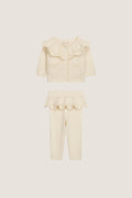 Cream Williane Cardigan and Leggings