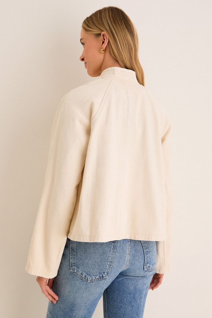 Creme Canvas Ripley Jacket