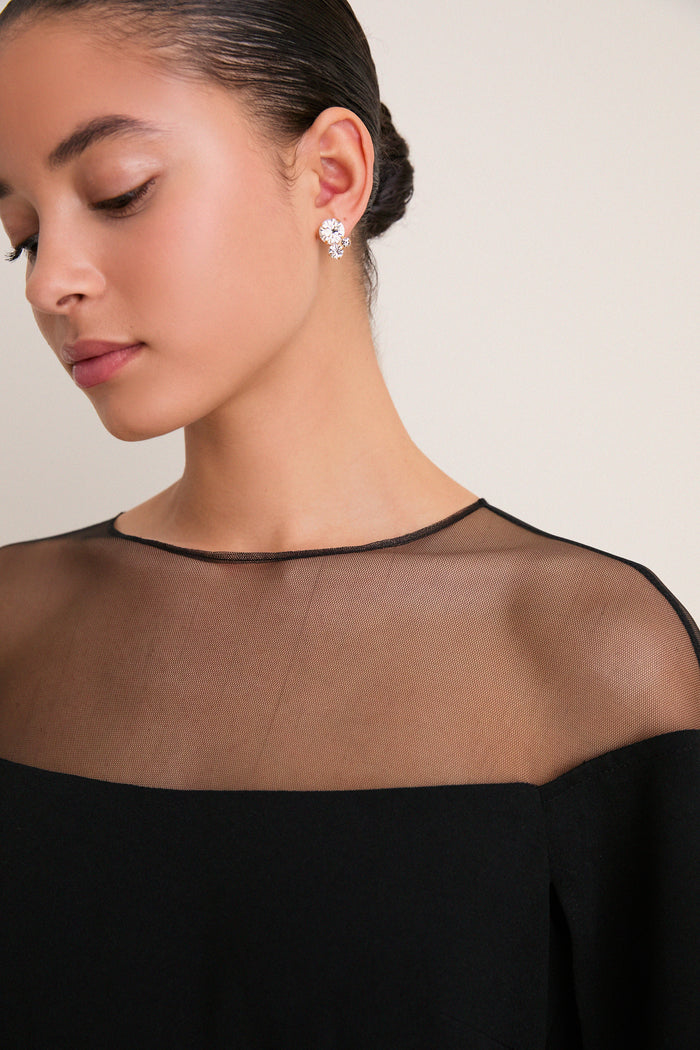 Crystal Allison Stud Earrings