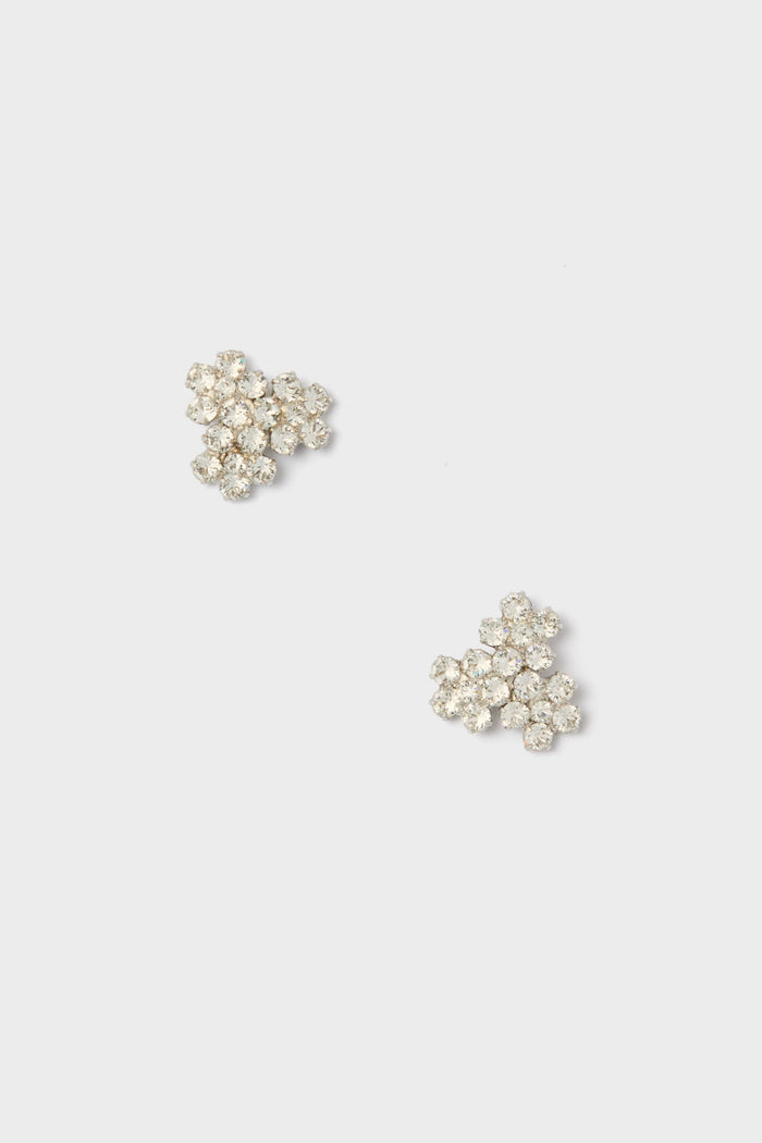 Crystal Violet Stud Earrings