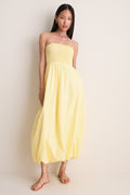 Daffodil Elisa Stripe Lunaire Midi Dress