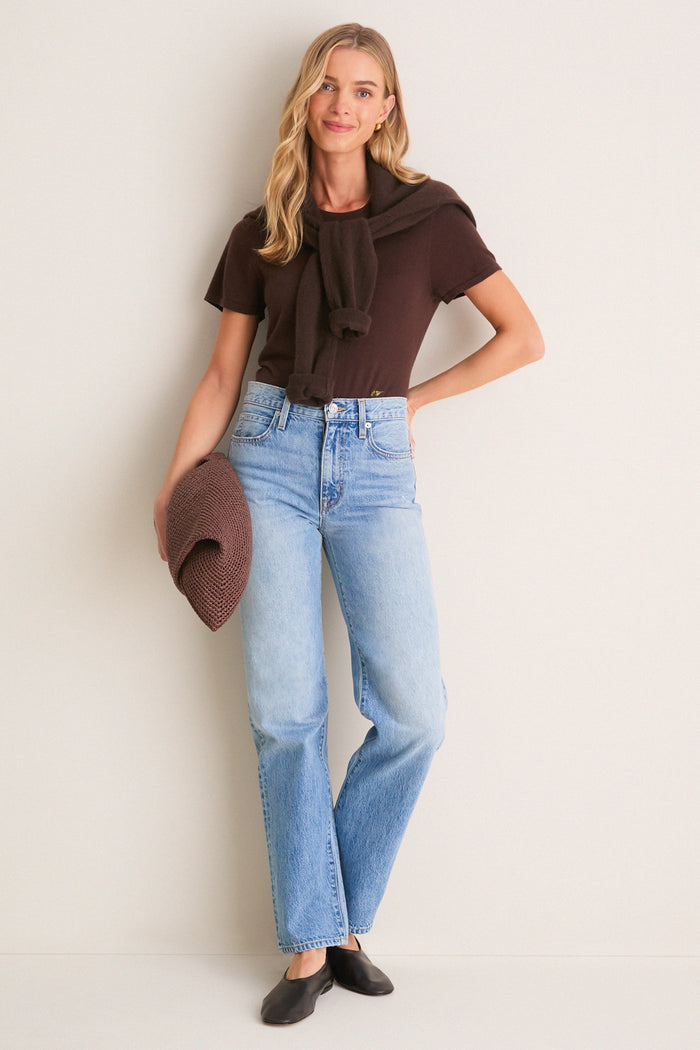 Dark Brown Hadley Flats
