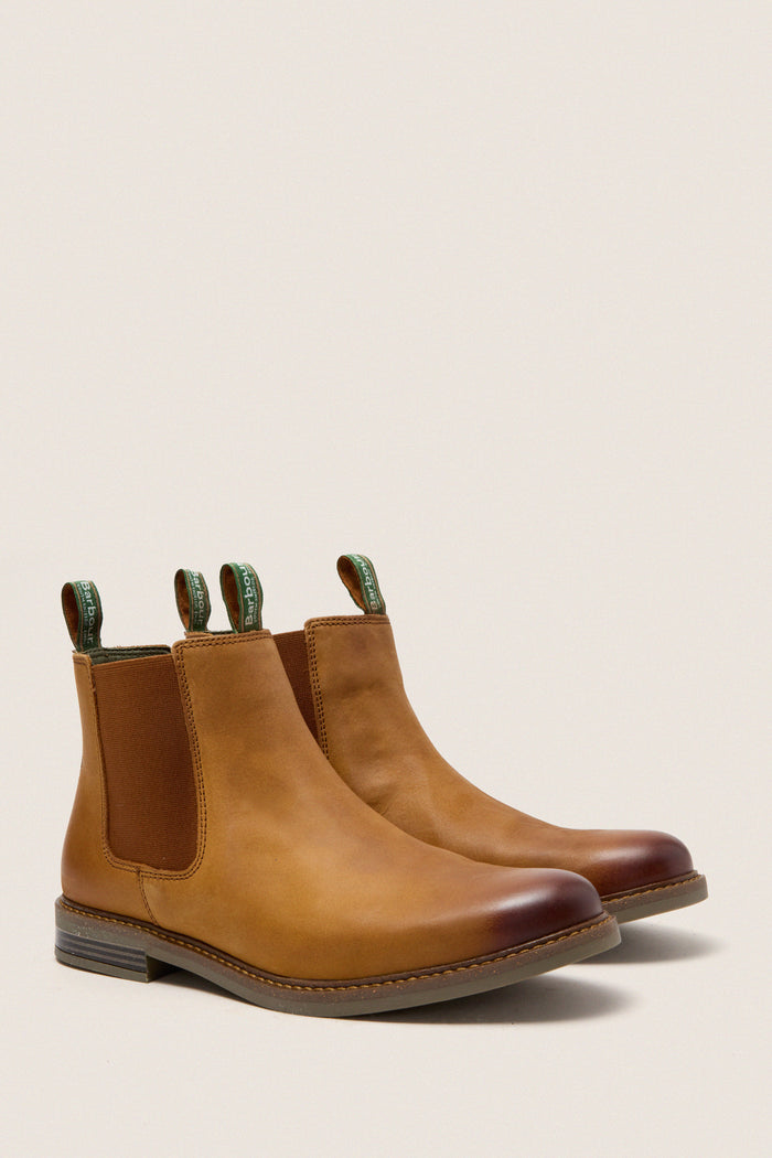 Dark Tan Farsley Chelsea Boots