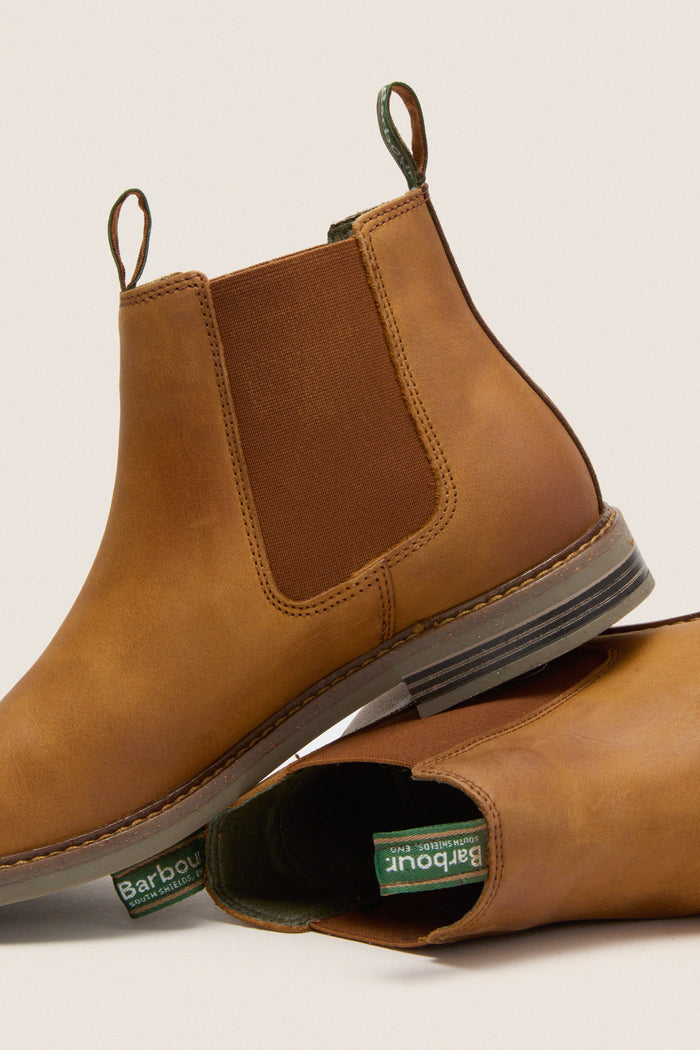Dark Tan Farsley Chelsea Boots