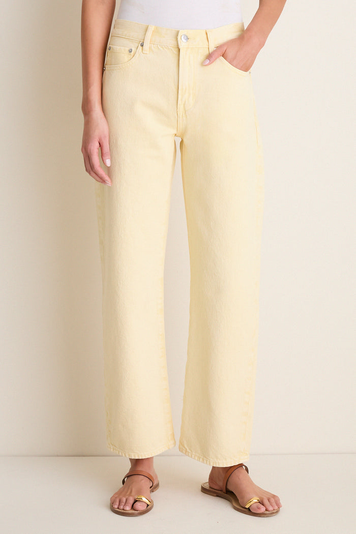 Day Glow Lexi Mid Rise Bowed Straight