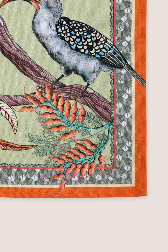 Delta Hornbill Garden Tea Towel