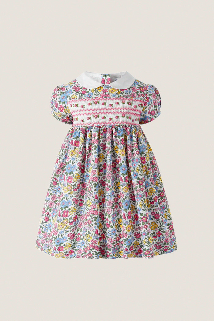 Ditsy Floral Smocked Dress and Bloomers