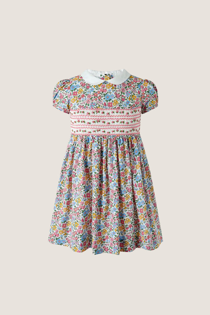 Ditsy Floral Smocked Dress