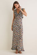 Ditsy Meadow Clemence Maxi Dress