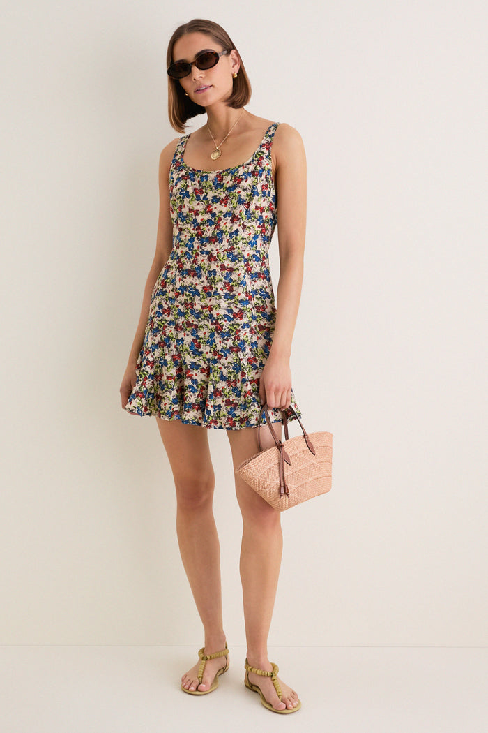 Ditsy Meadow Lyon Mini Dress