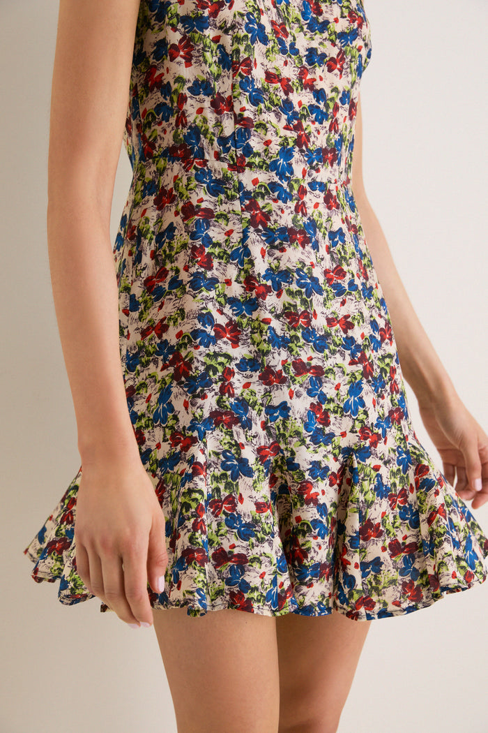Ditsy Meadow Lyon Mini Dress
