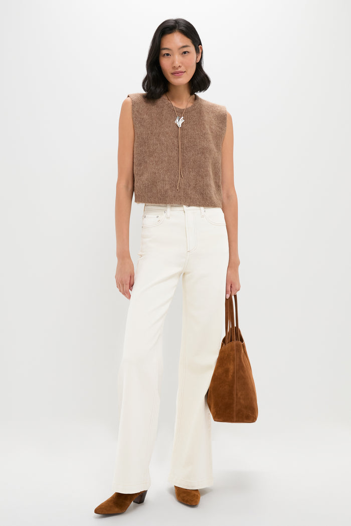 Doe Brushed Melange Sweater
