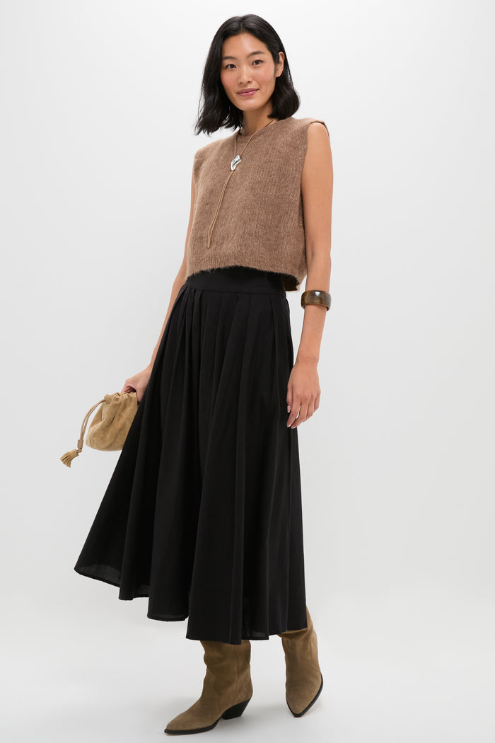 Doe Brushed Melange Sweater