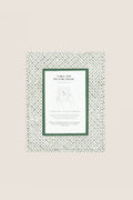Dot and Grid Green Screen Printed Tabletop Picture Frame