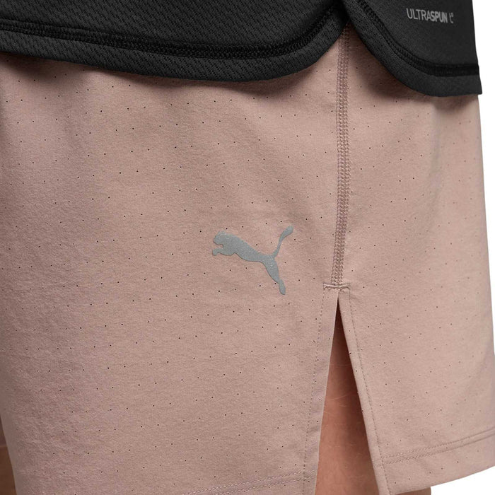 Puma Mens Dreamrun 5in DryCELL Short Brw