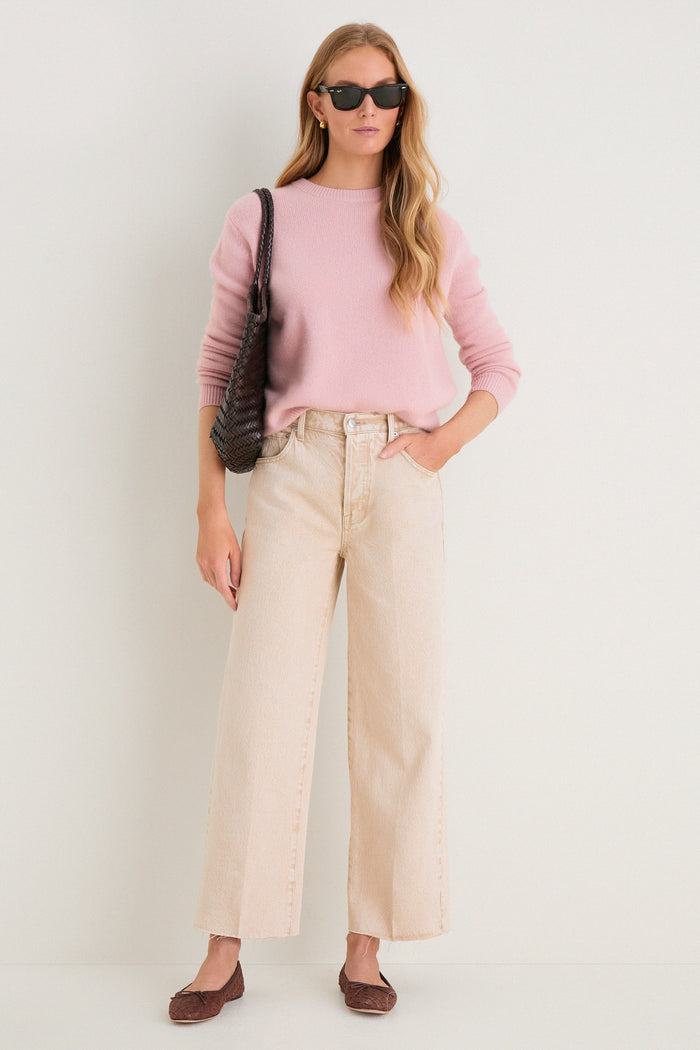 Dune High Rise Bowed Wide Leg Tate Crop