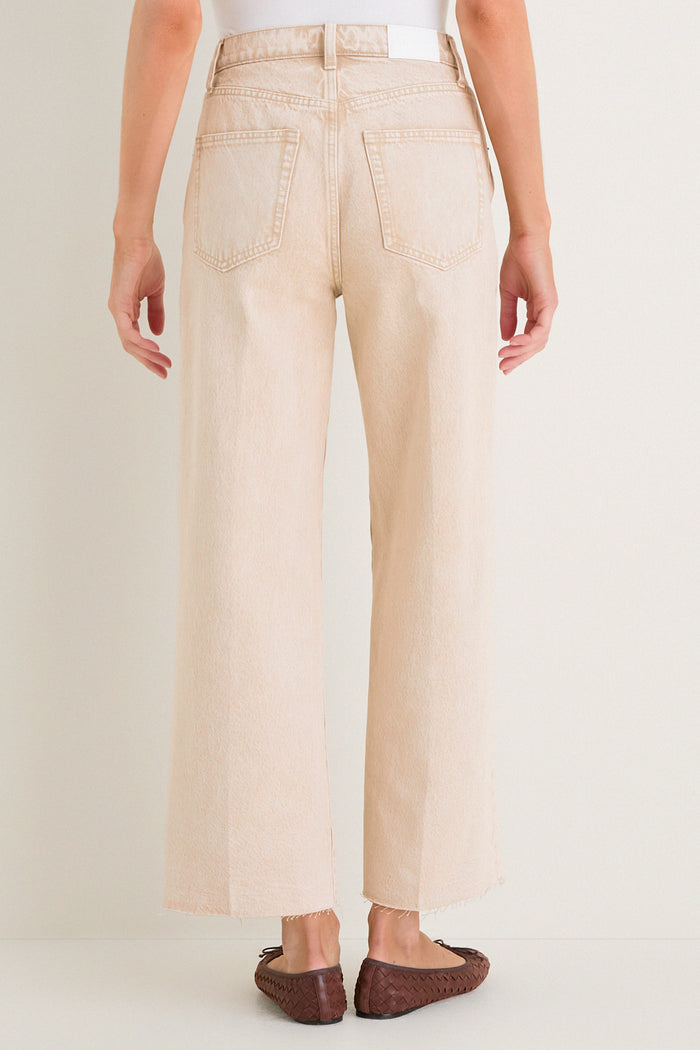 Dune High Rise Bowed Wide Leg Tate Crop