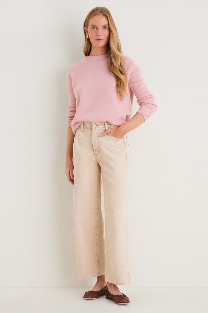 Dune High Rise Bowed Wide Leg Tate Crop