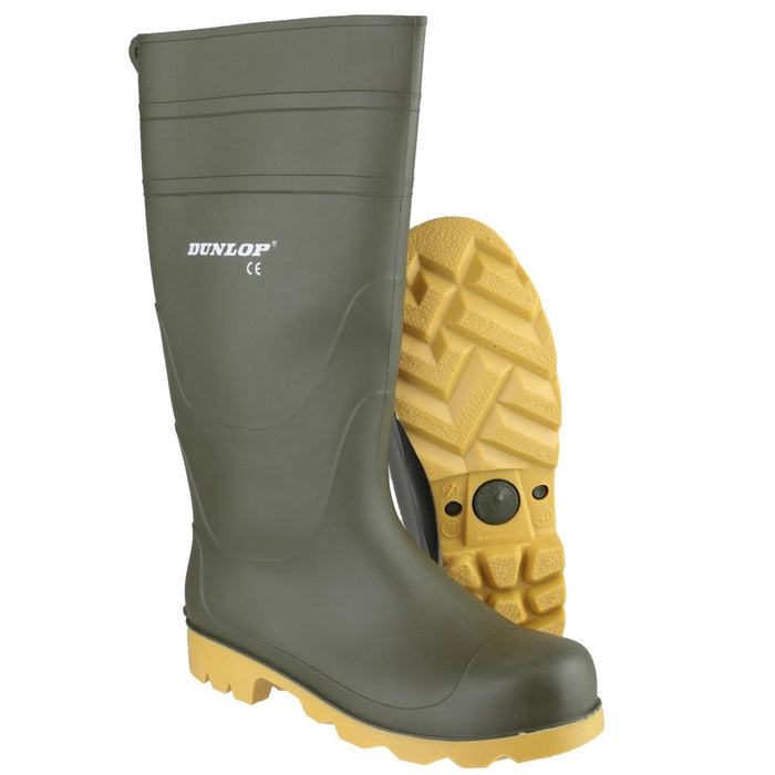 Dunlop Mens Universal Wellington Green