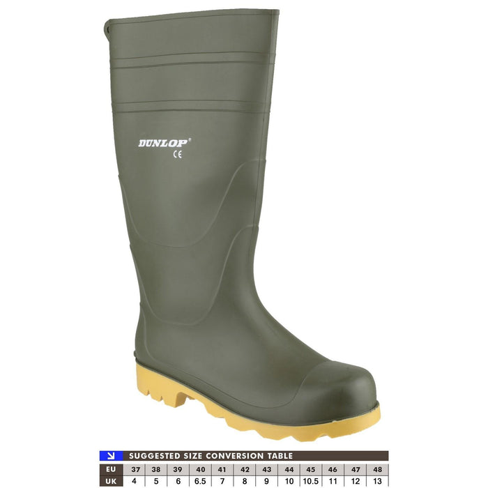 Dunlop Mens Universal Wellington Green