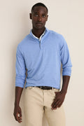 Dust Blue Stealth Stripe Performance Quarter Zip