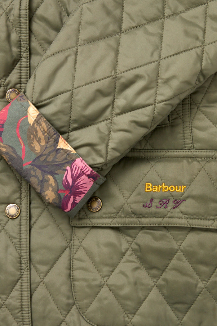 Dusty Khaki Barbour x Tuckernuck Lainey Quilt