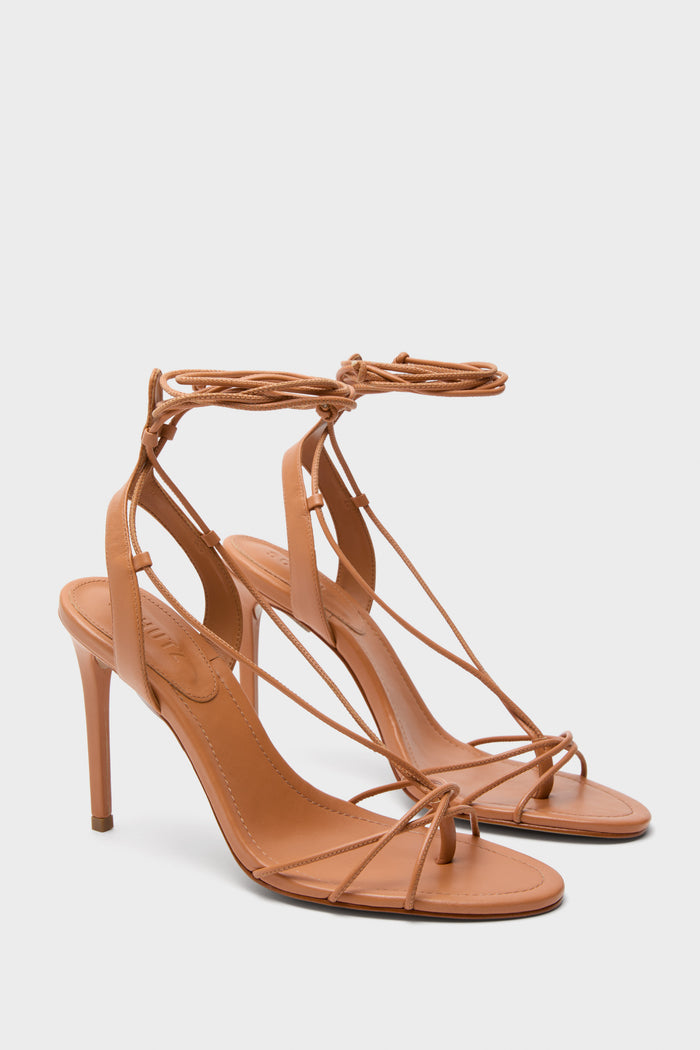 Earth Clay Demetria Wrap Heels