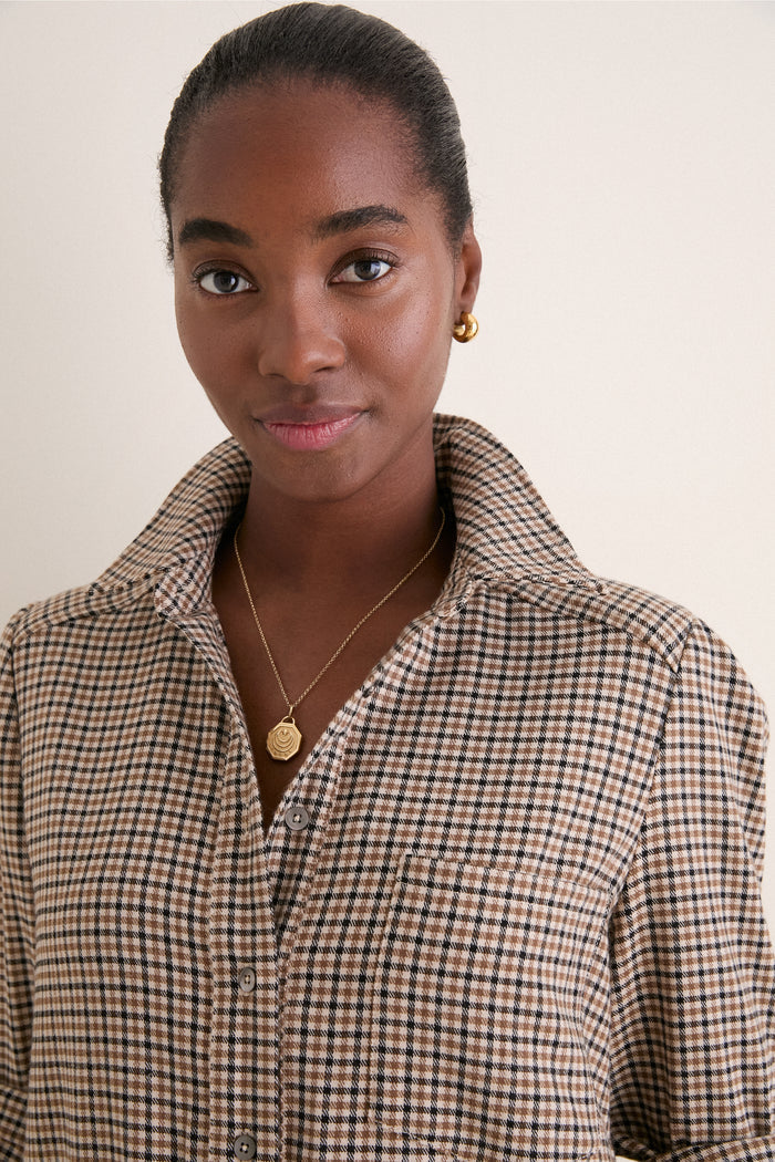 Eaton Check Callahan Shirt Dress