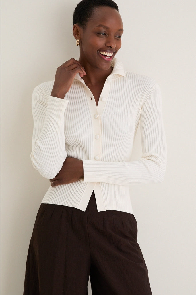 Ecru Flore Cardigan