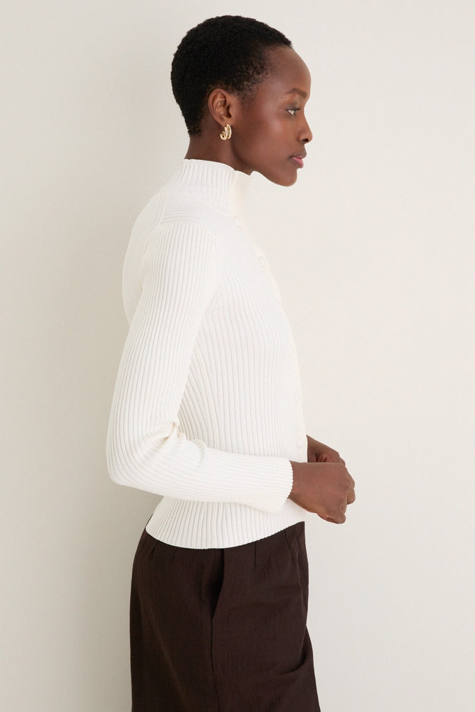 Ecru Flore Cardigan