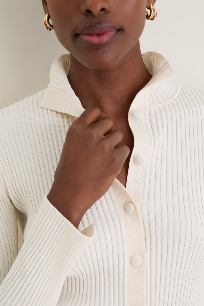 Ecru Flore Cardigan