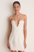 Ecru Rhia Mini Dress