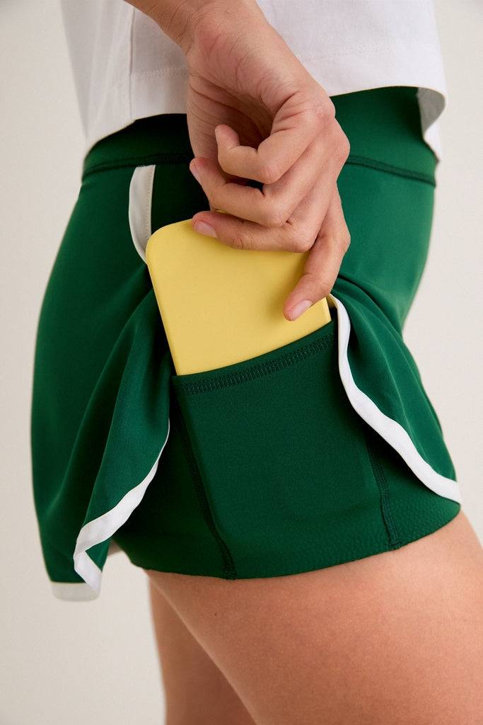 Eden Green Performance Jersey Fonda Short