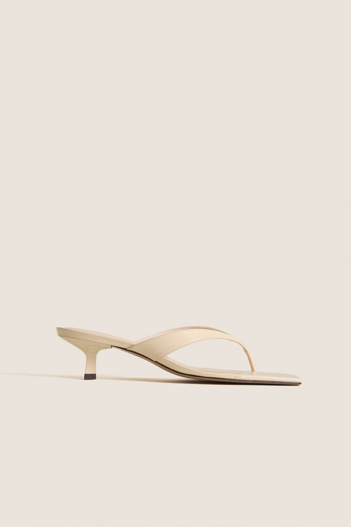 Egg Shell Marjorie Heels