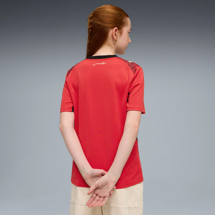 PUMA EGYPT WC26 KIDS HOME JERSEY RED