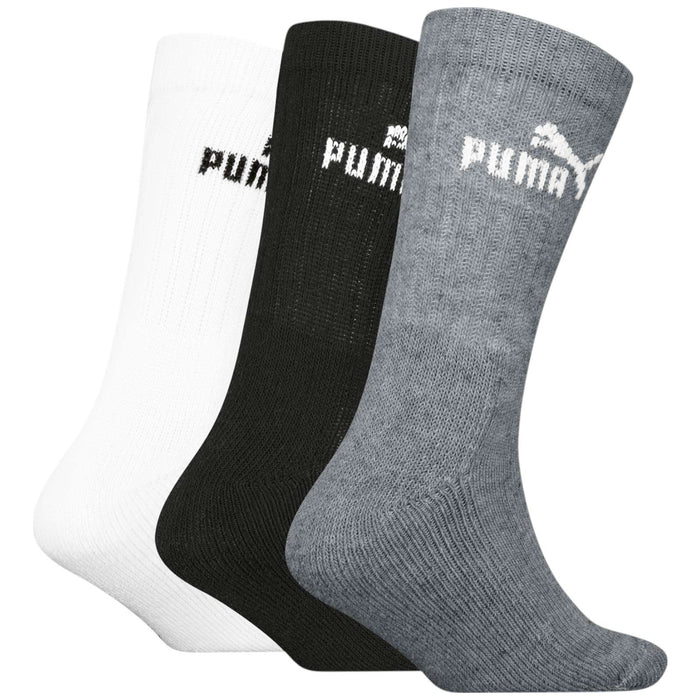 Puma Elements Kids Crew Socks 3 Pack