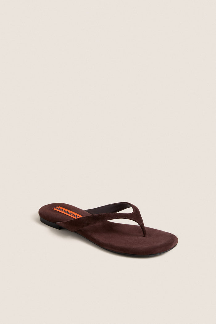 Espresso Riviera Thong Sandals