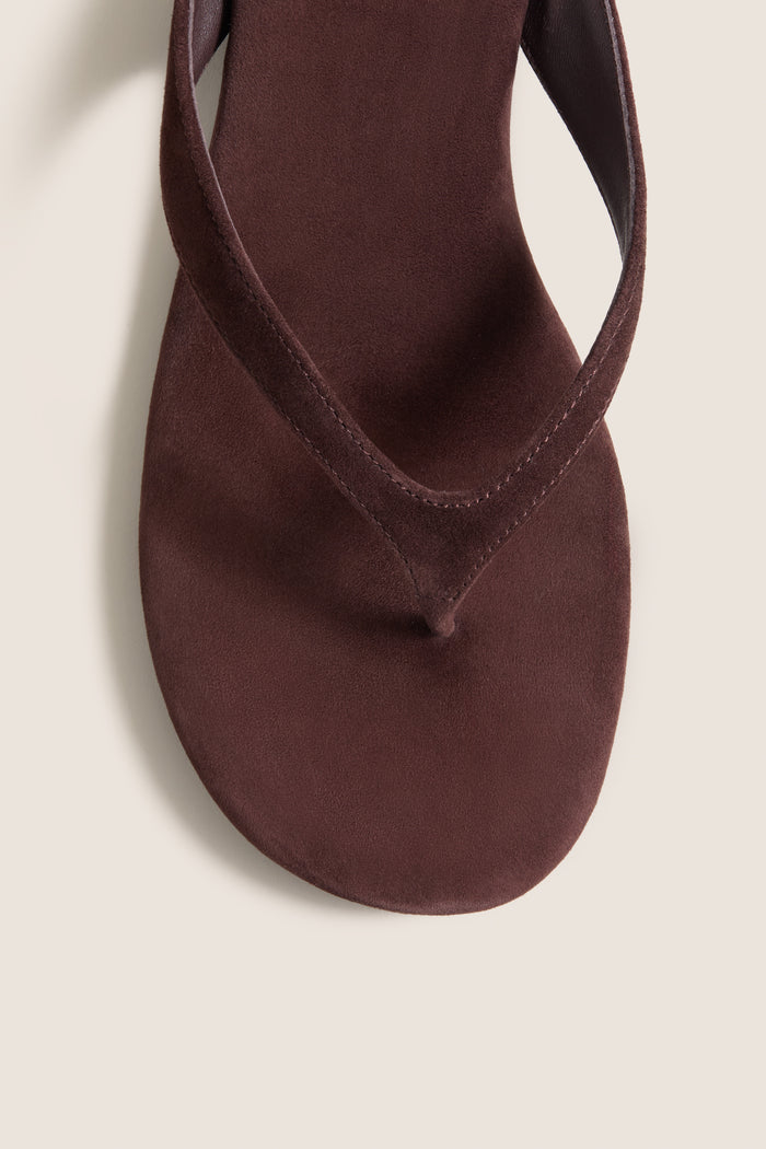 Espresso Riviera Thong Sandals