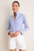 Essential Stripe Bessette Button Down