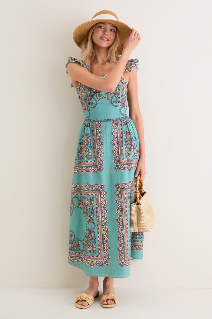 Exclusive Cream Packable Wide Bow Sunhat
