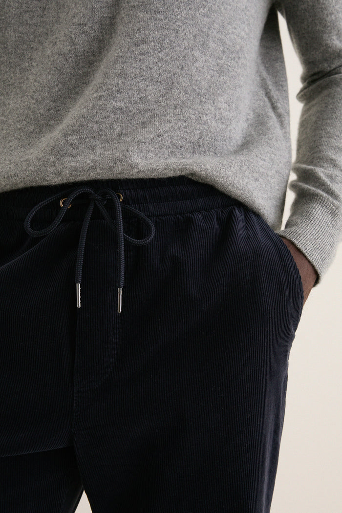 Faded Navy Relaxed Fit Corduroy Saturday Pant
